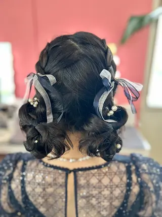 ロング 北本 美幸のヘアスタイル