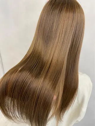ロング 表参道レイヤーカット 髪質改善山岸季生のヘアスタイル