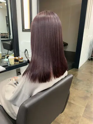 ミディアム カラー 矢野 晃平のヘアスタイル