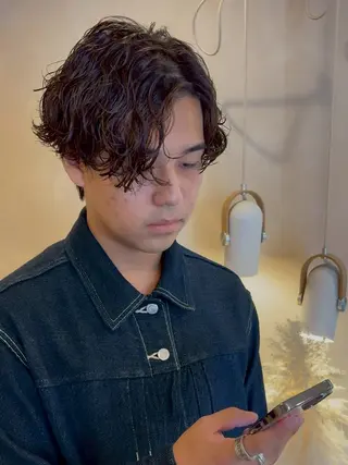 パーマ メンズ メンズパーマ/長岡 坂口祥貴/店長のヘアスタイル