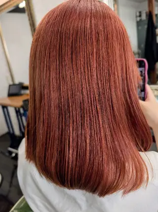 セミロング hatena えりかのヘアスタイル