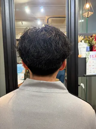 パーマ 田邉 莉陸のヘアスタイル