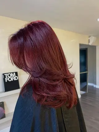 ロング 坂本 侑寿己のヘアスタイル