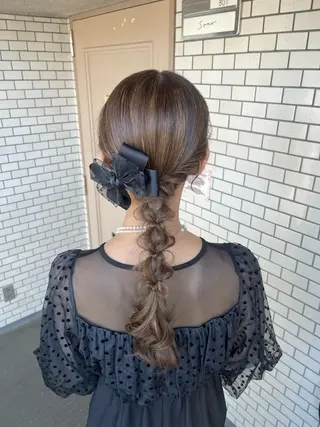 ヘアアレンジ 推し活/イベントヘア 🎀✨yuriのヘアスタイル