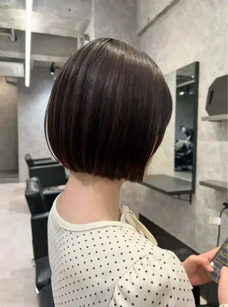 ショート ヘアアレンジ 梅木李奈🍒府中/ レイヤー透明感カラーのヘアスタイル
