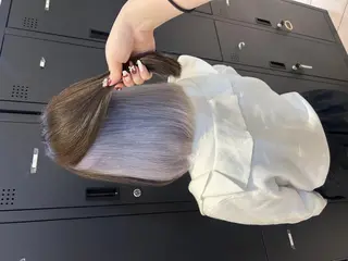ロング カラー 淵野辺カラーモデル 募集🌼畔上のヘアスタイル