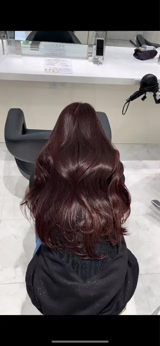 セミロング 安原 幸生のヘアスタイル