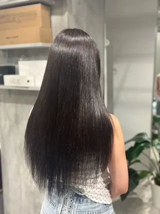 ロング カラー 山森 沙耶のヘアスタイル