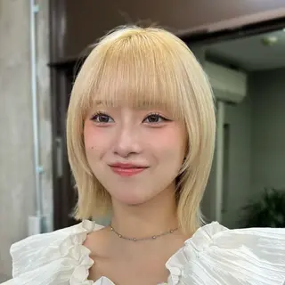 ショート カラー 顔周り✂️透明感 レイヤー/みっきーのヘアスタイル
