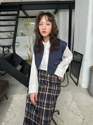 久門 未来のヘアスタイル
