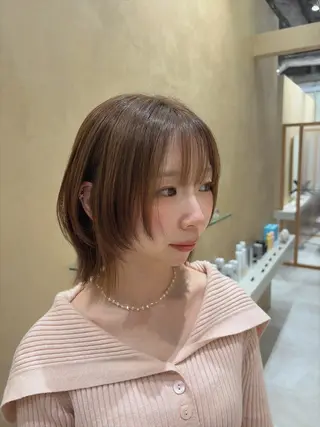 ショート カラー 🫧艶髪ボブ🫧 チカのヘアスタイル