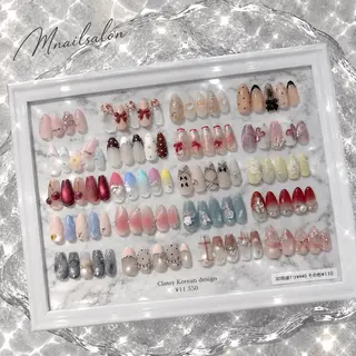 ネイル Mnailsalon フィルイン対応サロンのネイルデザイン