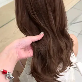 ロング 顔周り🇰🇷韓国 レイヤー/いづみ💞のヘアスタイル