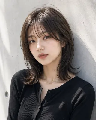 ミディアム ✨毛髪診断で絶対綺麗 ✨美髪艶髪専門✨高浪のヘアスタイル