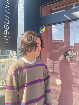 パーマ 山本 純平のヘアスタイル