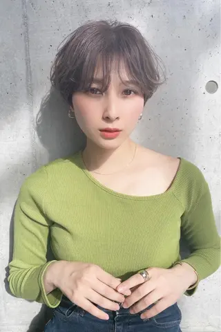 ショート Zina 渋谷のヘアスタイル