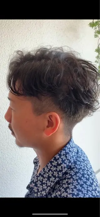 メンズ 髪質改善/艶感カラー 田中 陵のヘアスタイル