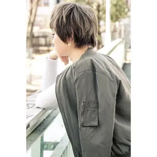 ショート EIGHT plum TOKIOリミテッドのヘアスタイル