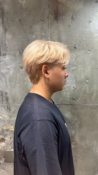 ショート カラー メンズ メンズ専門 Ryukiのヘアスタイル