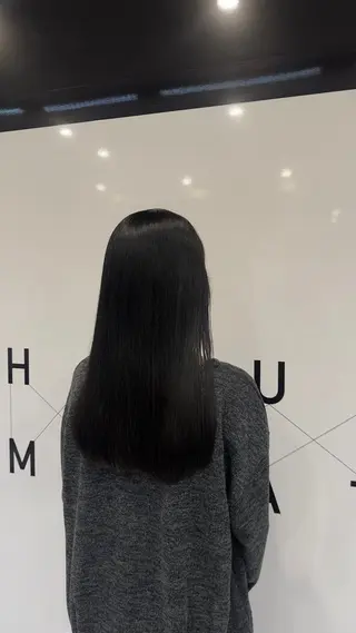 ロング 小北 つつみ/生えグセ改善のヘアスタイル