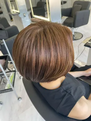 カラー 中溝 トシミのヘアスタイル
