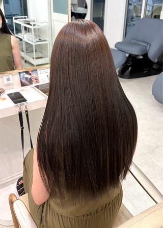 ロング lemiie suzunaのヘアスタイル