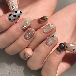ネイル m kaori𓃟のネイルデザイン