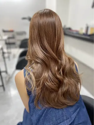 ロング ACTION心斎橋店 髪質改善のヘアスタイル