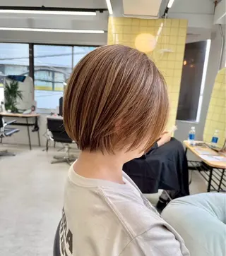 ショート ショートカット募集/ モカのヘアスタイル