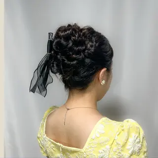 ヘアアレンジ 川崎ヘアメイク🪞 CHATEAUのヘアスタイル