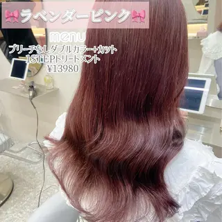 セミロング カラー 新宿/韓国ヘア 中明度カラー/かやのヘアスタイル