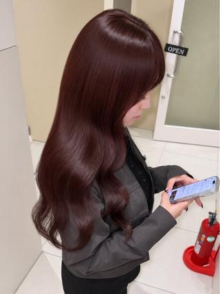 カラー ヘアアレンジ 天神レイヤーカット No.1💖マユカのヘアスタイル