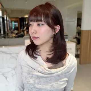 ミディアム カラー ♡ KANON ♡のヘアスタイル