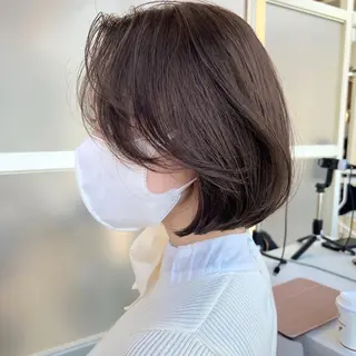 ショート カラー レイヤー専門家 ダブルカラー修のヘアスタイル