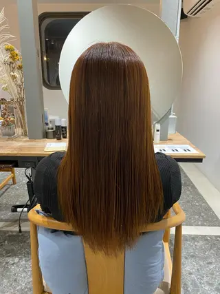 ロング ムナカタ アカリのヘアスタイル