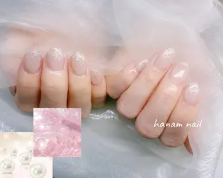 ネイル hanam nail 🌿🩵ハナムネイルのネイルデザイン