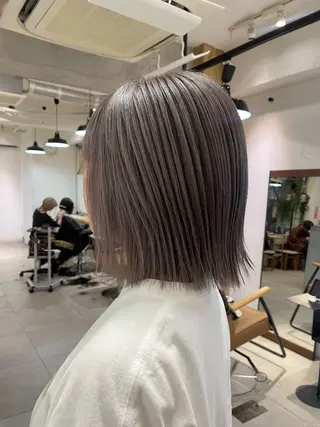ミディアム 盛れる透明感カラー momokaのヘアスタイル
