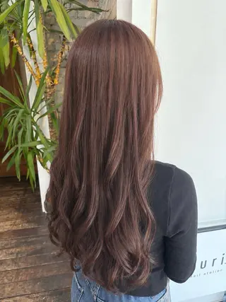 カラー 杉原 向日梨のヘアスタイル