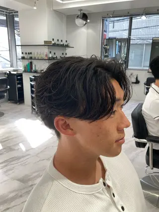 パーマ メンズ 🔥メンズ特化🔥 坂下遥翔のヘアスタイル