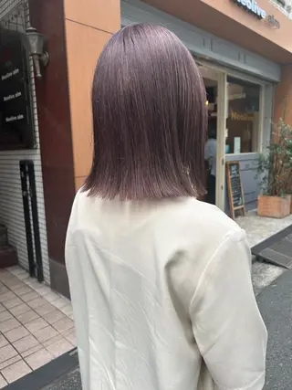ミディアム カラー ヘアアレンジ 🌿ショート🌿 パーマ🌿淳平のヘアスタイル