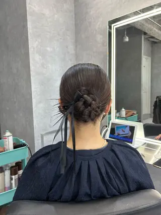 ヘアアレンジ 森下 ゆきなのヘアスタイル