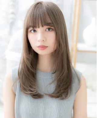 ロング 松山彩香💎艶髪💎 ロング/透明感カラーのヘアスタイル