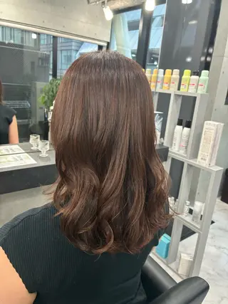 ミディアム カラー Endearing 🌟銀座のヘアスタイル