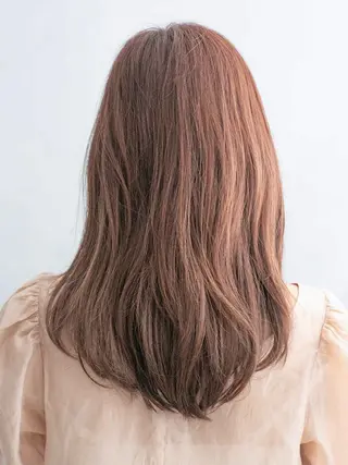 ロング カラー 大人レイヤー& 透明感カラー💄のヘアスタイル