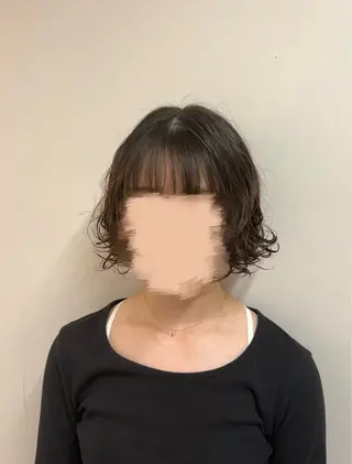 ショート パーマ 𝜗𝜚cocoro 韓国𝜗𝜚のヘアスタイル