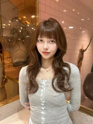ロング カラー 新宿/多幸感ヘア 髪質改善/chiyoのヘアスタイル