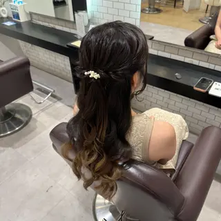ロング ヘアアレンジ 🎀ヘアアレンジ 🎀ななみのヘアスタイル