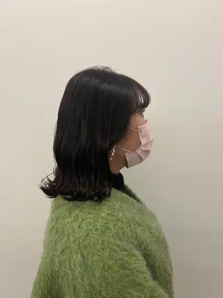 ミディアム カラー 韓国好き🇰🇷 美容師MIKUのヘアスタイル