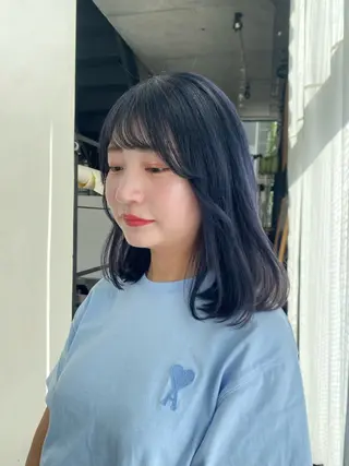 カラー kiyono moekaのヘアスタイル