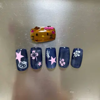 ネイル うの 韓国ﾈｲﾙ໒꒱⋆⭒˚のネイルデザイン